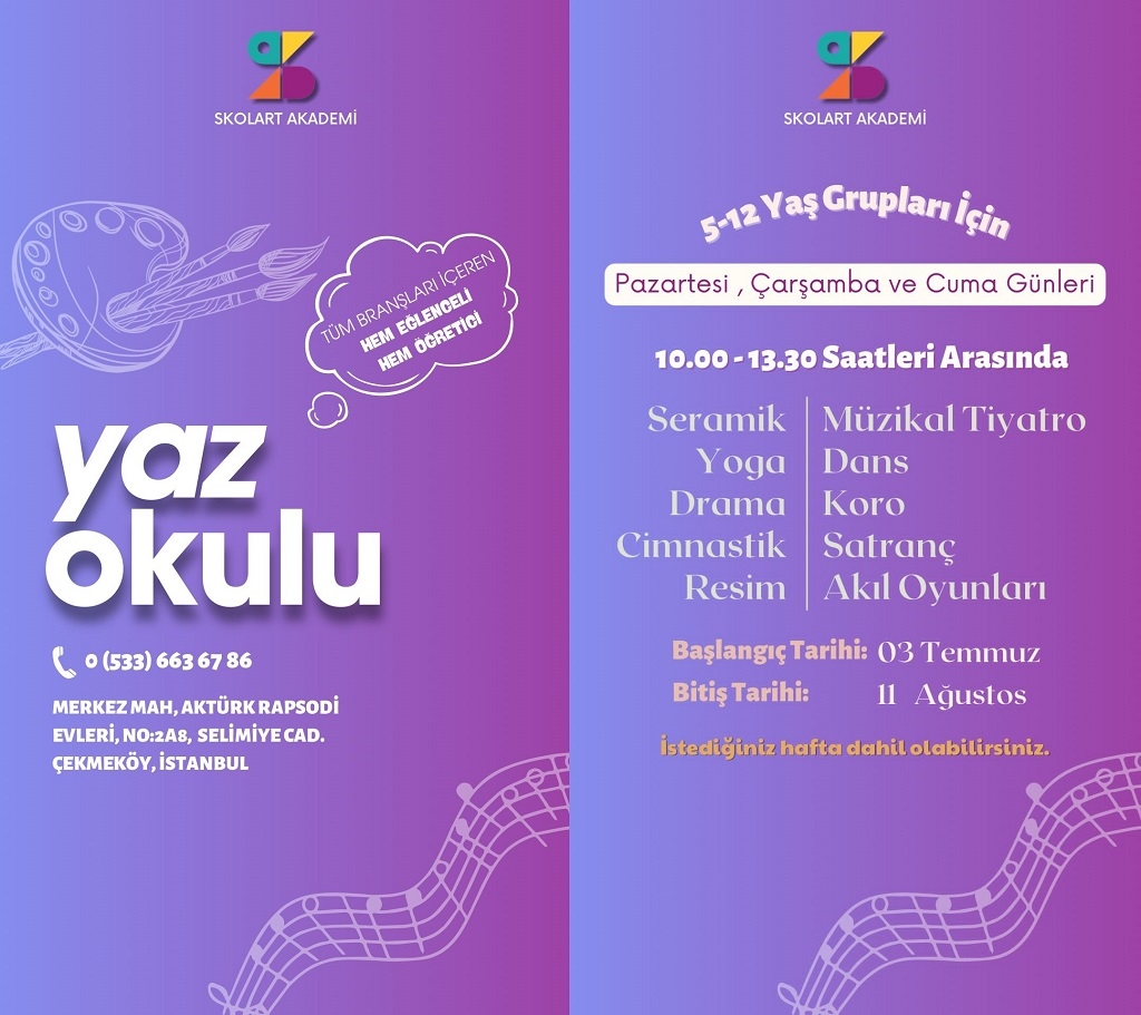 Yaz Okulu Başlıyor